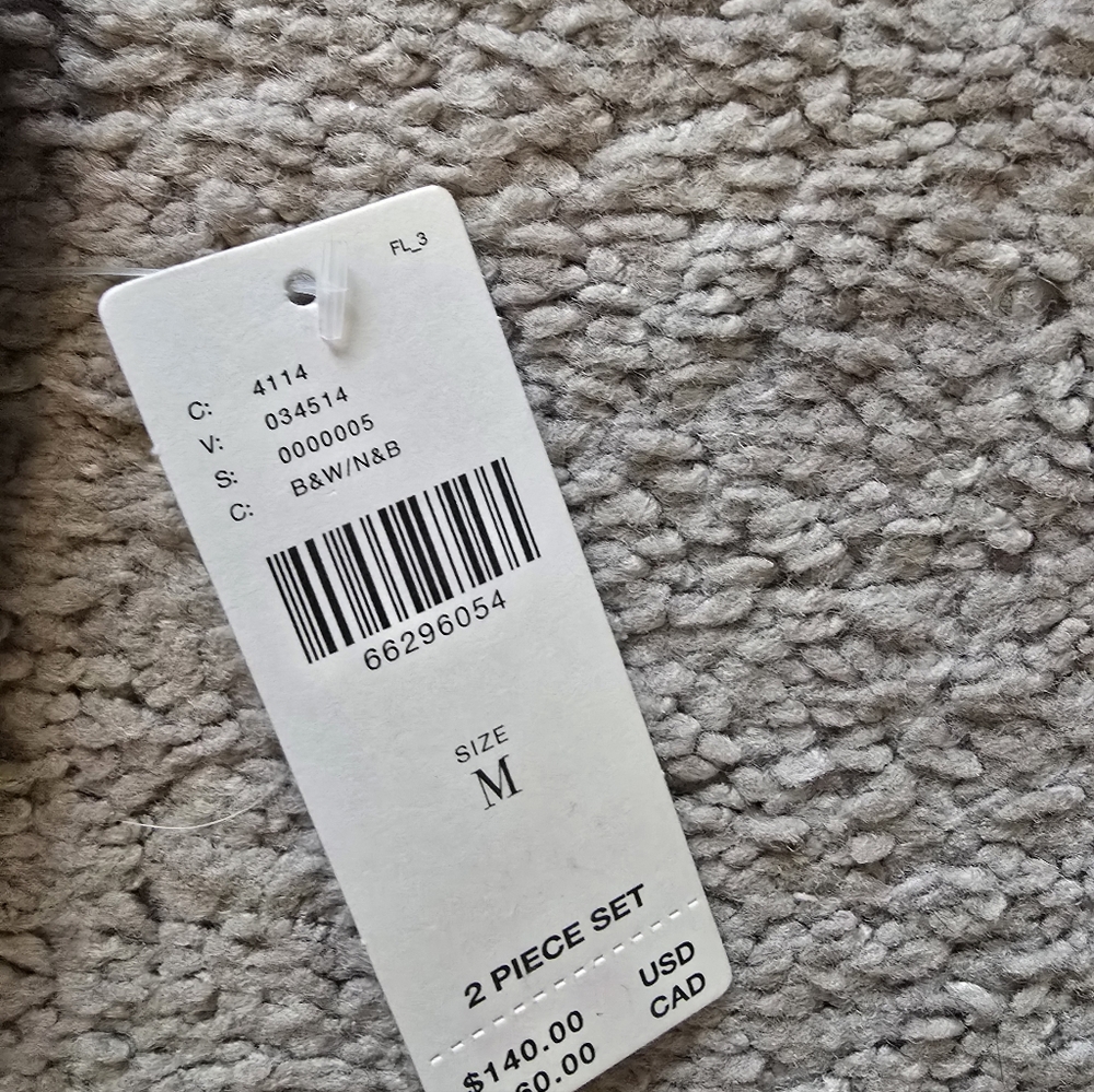 Anthropologie Maeve Vneck Faux Wrap Vest & Bubble Sweater Set Med NEW - Picture 8 of 9